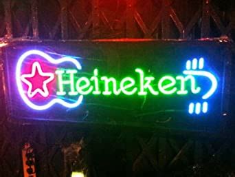 Neon sign heineken