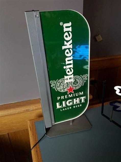 Heineken illuminated signs