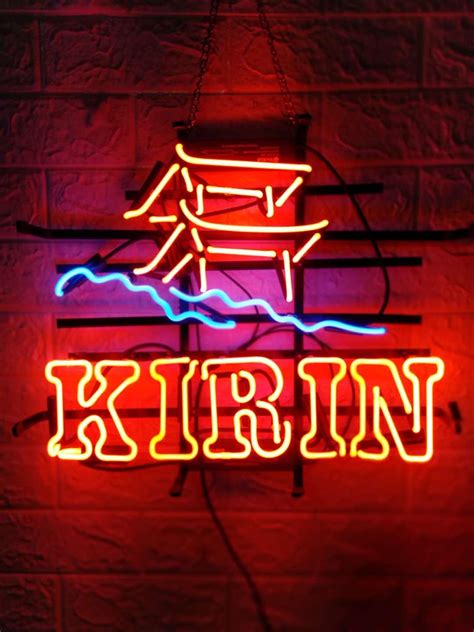 Kirin beer neon sign