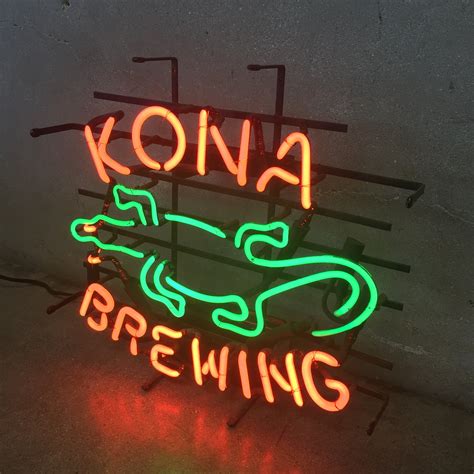 Kona brewing neon