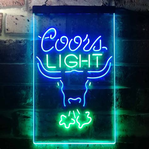 Led coors light sign