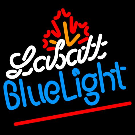 Labatt blue light neon sign