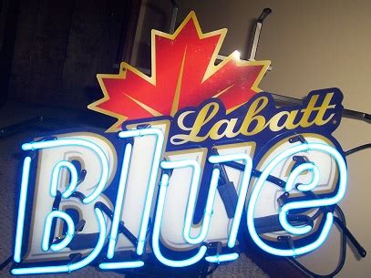 Labatt Blue Neon Sign – Neon Factory
