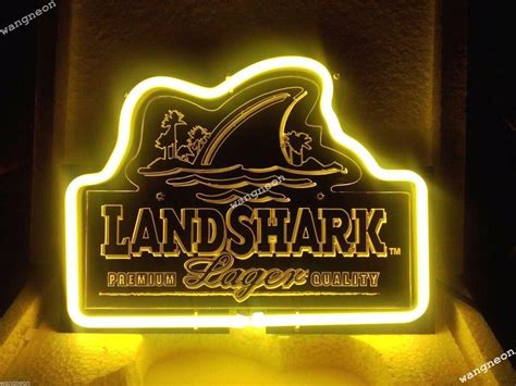 Landshark neon light