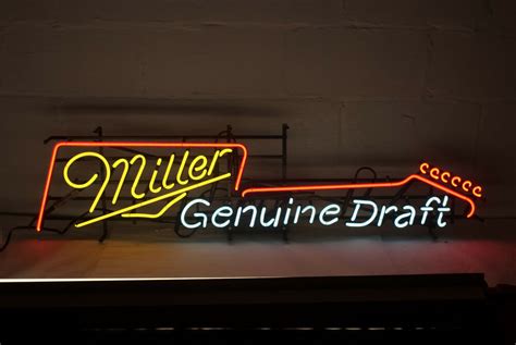 Mgd guitar neon sign