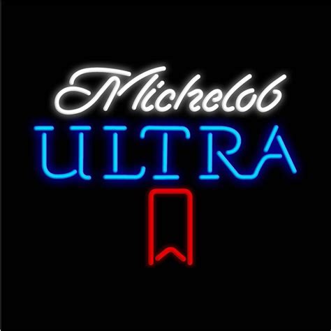 Michelob ultra neon beer sign