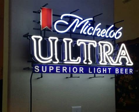 Michelob ultra sign for sale neon