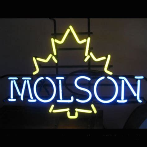 Molson canadian neon sign