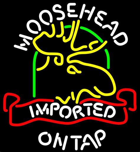 Moosehead neon