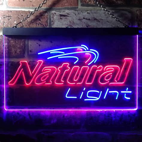 Natural light neon sign