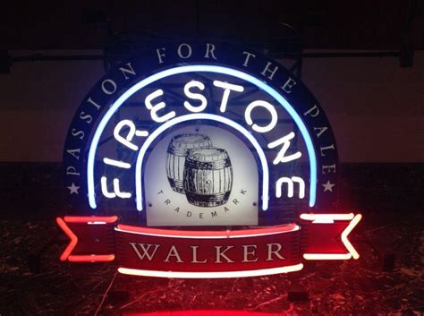 Firestone walker neon sign