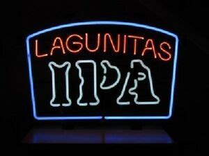 Lagunitas ipa neon sign