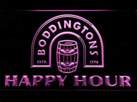 Boddingtons neon sign