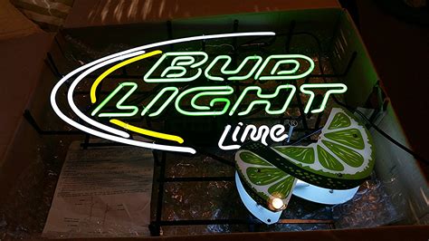 Bud light lime neon sign for sale