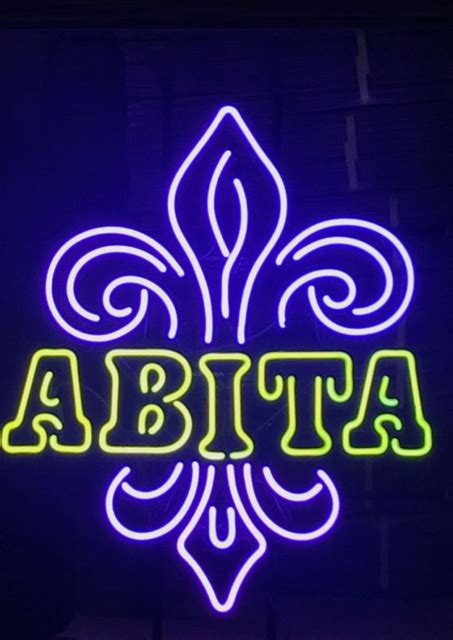 Abita purple haze neon sign