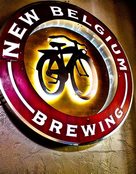 New belgium neon sign