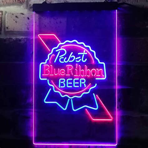 Pabst blue ribbon neon light song