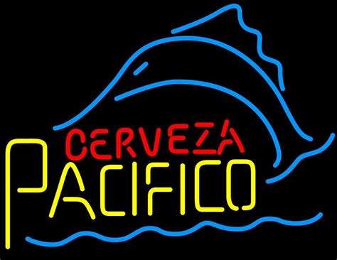 Pacifico beer neon sign