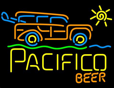 Pacifico neon sign