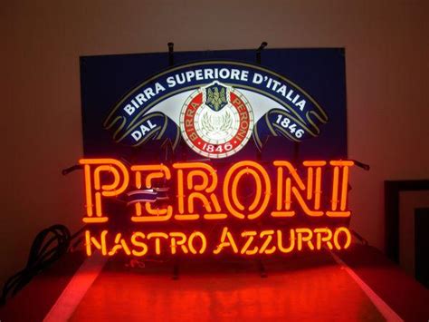 Peroni neon sign