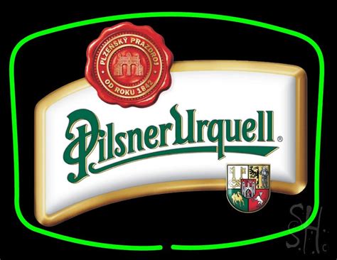 Pilsner urquell neon sign