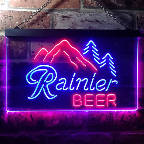 Rainier neon sign