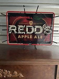 Redd's apple ale neon sign