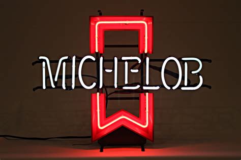Vintage michelob neon sign