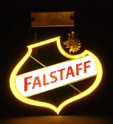 Falstaff neon sign