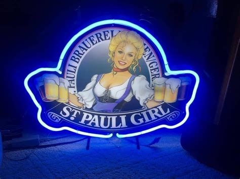 St pauli neon sign