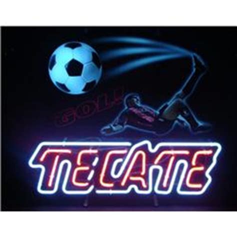 Tecate neon beer sign