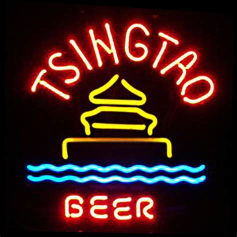 Tsingtao beer neon sign