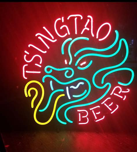 Tsingtao neon sign