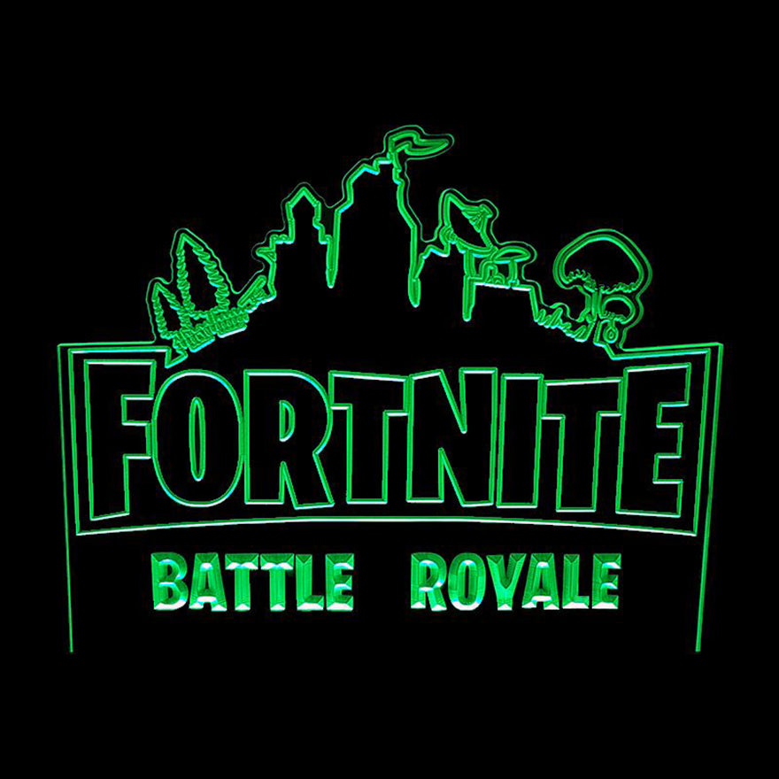 Fortnite neon sign