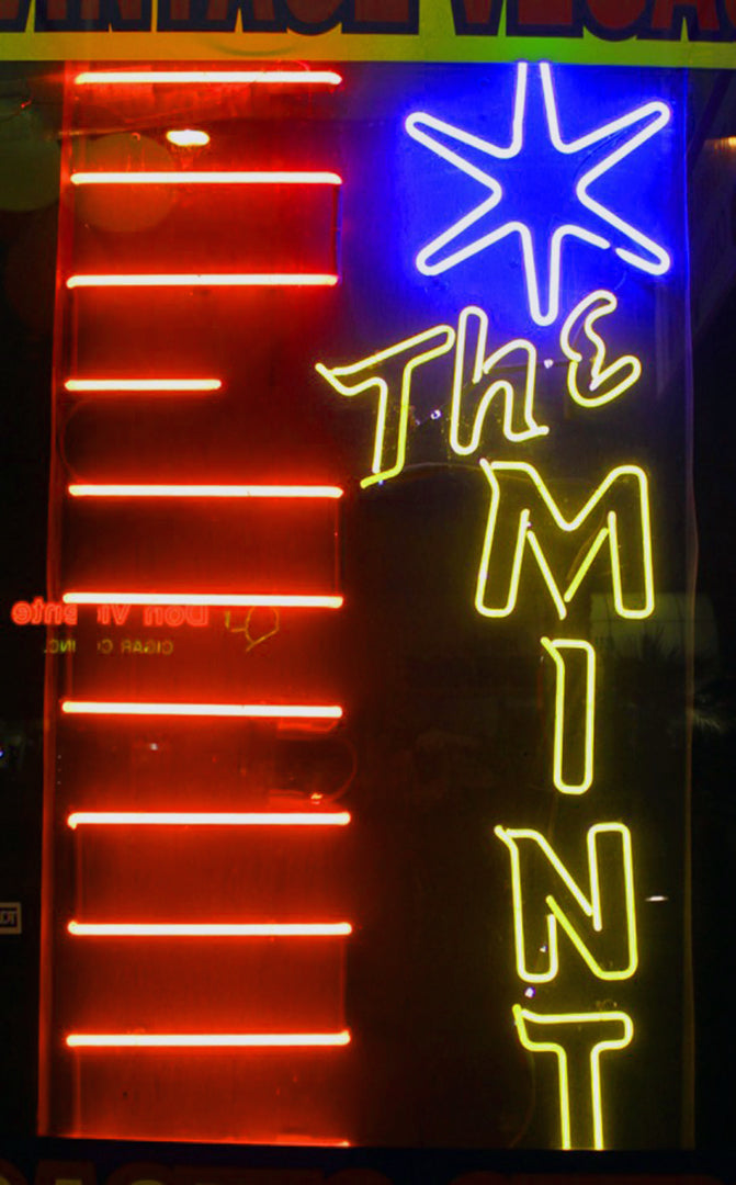 Miniature neon sign