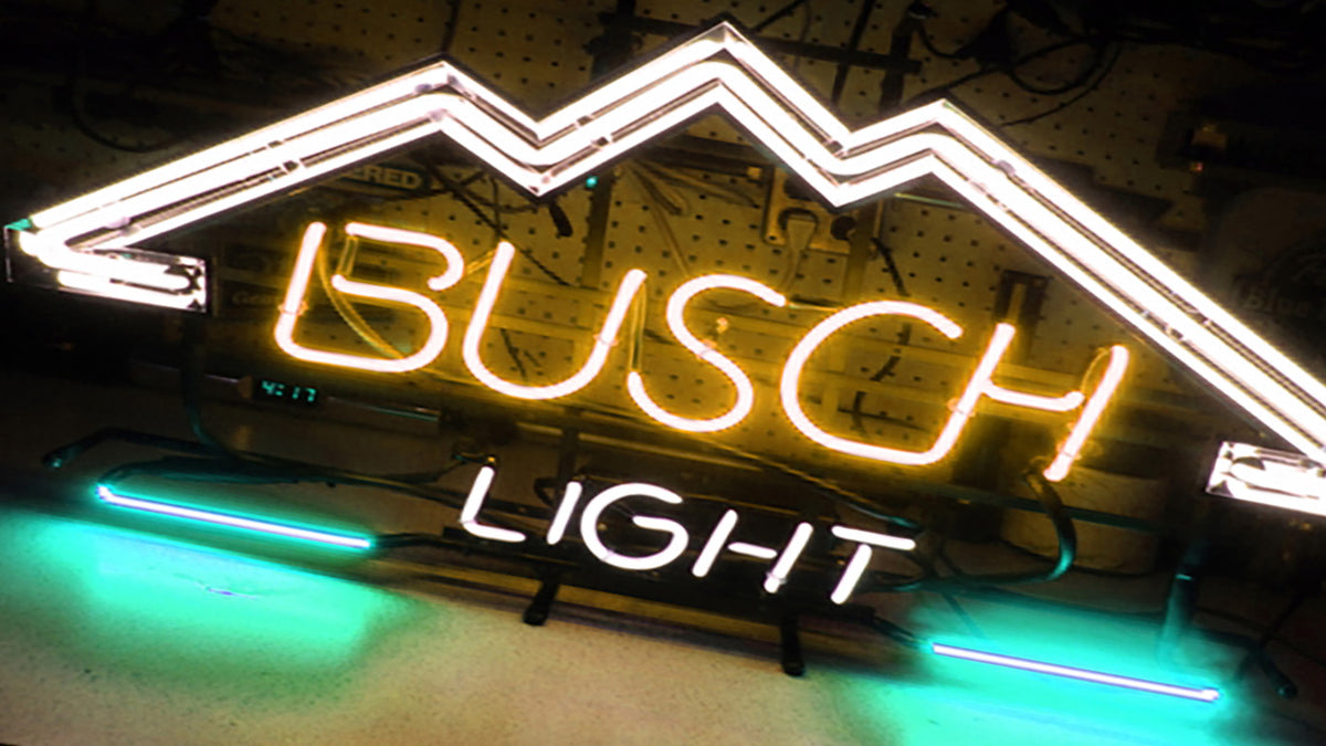 Busch light neon sign Bar Neon Sign, Lighting, neon sign