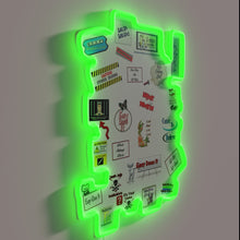 Load image into Gallery viewer, Neon 12-Step slogans recovery wall decor inspiration and hope.