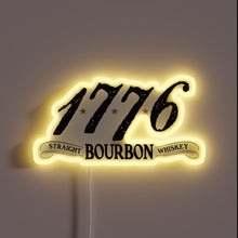 Load image into Gallery viewer, RGB Electric Sign Featuring Distinctive 1776 Bourbon Branding and Logo