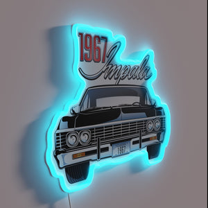 Retro Classic Neon Sign: Brighten Up Your Garage with Vintage Vibe