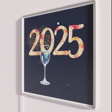 Load image into Gallery viewer, Neon New Year&#39;s Eve Party Decorations Countdown to Midnight Sign