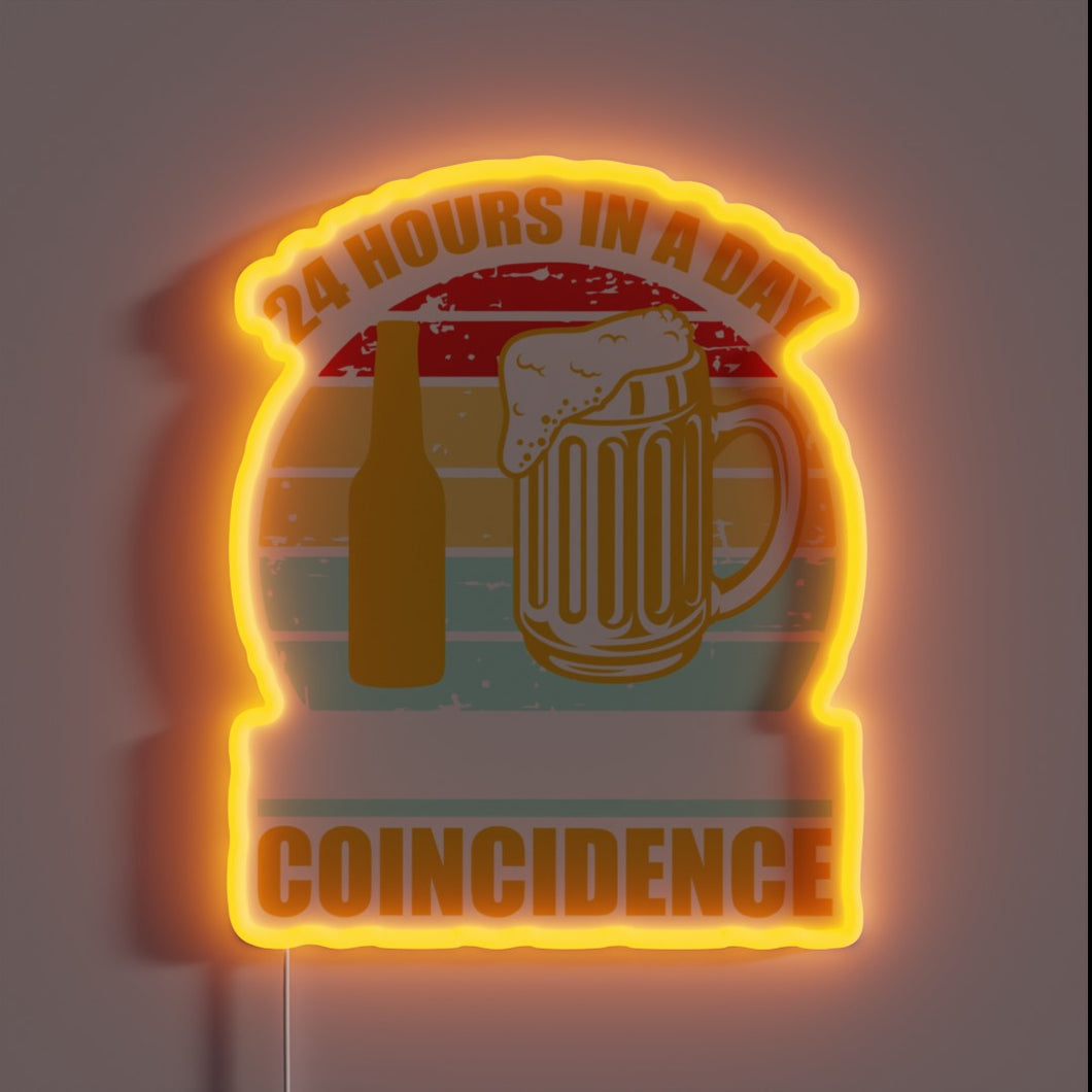 Coincidence or fate, time stands still with 24 hour glow