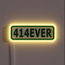 Load image into Gallery viewer, RGB LED Sign with Adjustable Colors and Dimming Features Included