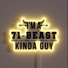 Load image into Gallery viewer, Electric sign boasting bold &#39;Beast Mode&#39; personality and flair.