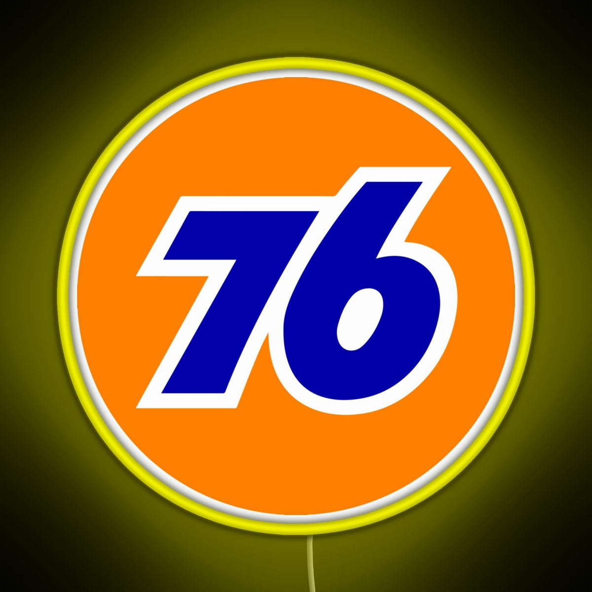 76 Gas Logo Rgb Neon Sign – Neon Factory
