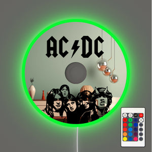 ACDC Disc CD wall mirror 