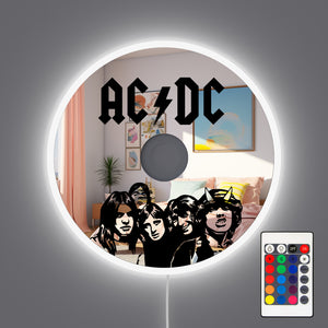 ACDC wall mirror