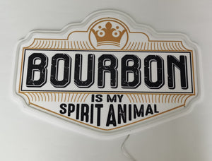 Bourbon RGB sign