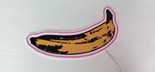 Load image into Gallery viewer, Banana art Wall neon sign