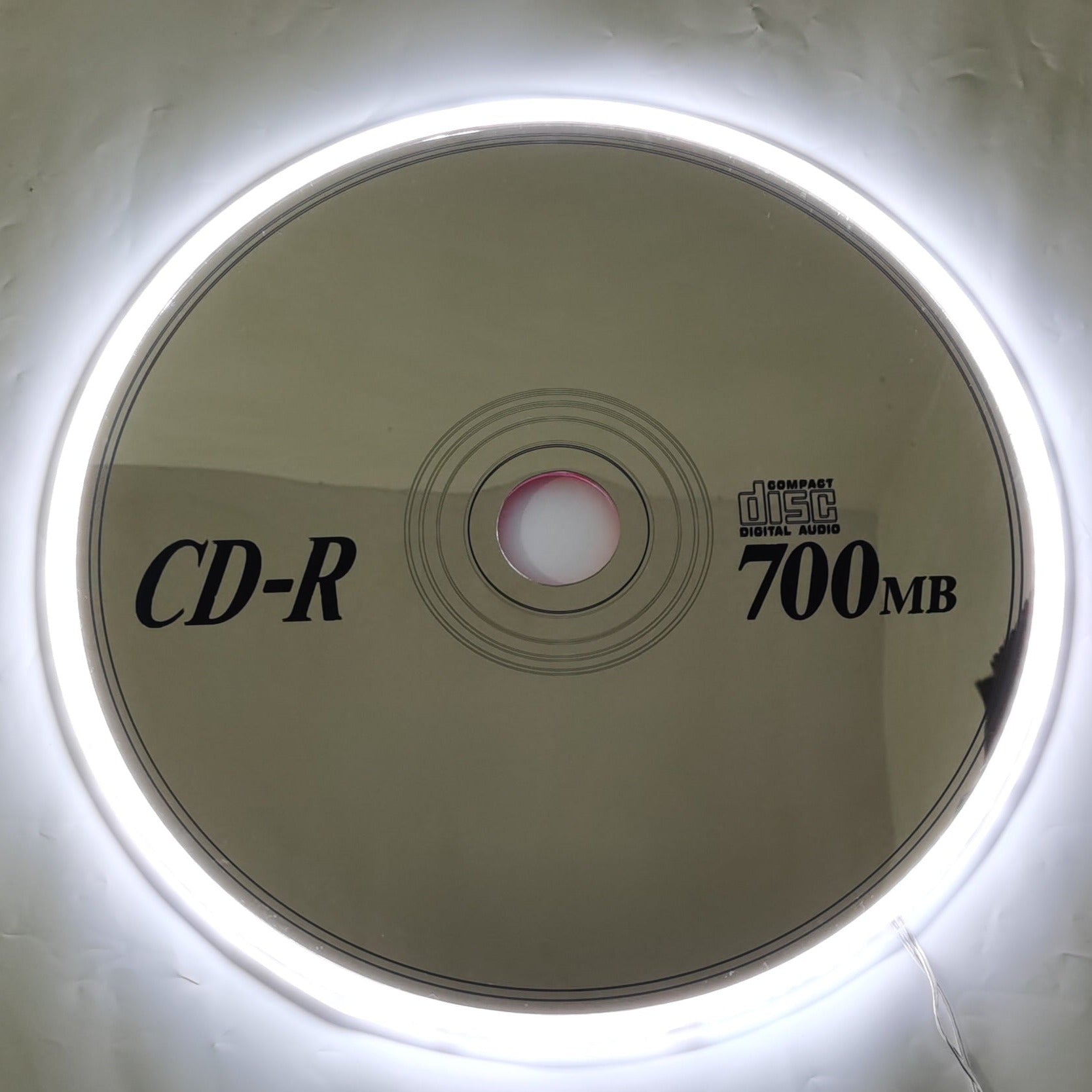 Mirror Cd R File Cd-r Mirror With Rgb Led – Neon Factory