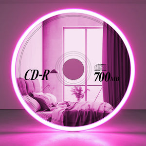 CD-R Mirror with RGB LED